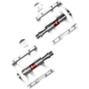 Rockbros JT410 4.10 4 Bearing Bicycle Pedals - Sidabrinis