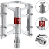 Rockbros JT410 4.10 4 Bearing Bicycle Pedals - Sidabrinis