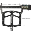 Rockbros K399-BK Wide Platform Bicycle Pedals - Juodas