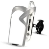 Rockbros KS-416 Adjustable Aluminum Bottle Cage Adapteris - Juodas
