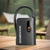 Rockbros L1 Mini belaidis siurblys 70 psi kompresorius 200 mm Schrader žarnos ilgis - juodas