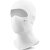 Rockbros LF25699 fleece cycling balaclava - baltas