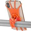 Rockbros LF436 Handlebar Clamp Phone Holder - Oranžinis
