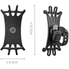Rockbros LF436 Handlebar Clamp Phone Holder – Juodas