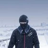 Rockbros LF8113-1 cycling balaclava, universal size - juodas