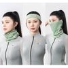 Rockbros LFA23 TVI Women's Knitted Bicycle Neck Warmer - Žalias