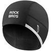 Rockbros M016 žieminė vėjui nelaidi dviratininko kepuraitė, dydis 54-61 cm - Juodas