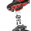 Rockbros M108 Nylon Half-Lock Double-Sided Bicycle Pedals - Juodas