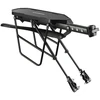 Rockbros RBHJ-1 Juodas Diamond Bike Rack with Mudguard and Quick Mount for 26-29" Mountain Bikes - Juodas