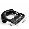 Rockbros RBK6N Combination Bike Lock - Juodas