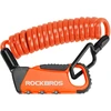 Rockbros RBK6N Combination Bike Lock - Oranžinis