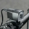 Rockbros RHL1600 Front Bike Light 1600lm with External Power Supply USB-C - Juodas