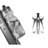 Rockbros RKL02 Aluminum Bottle Cage - Juodas and Sidabrinis