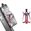Rockbros RKL02 Aluminum Bottle Cage - Juodas and Raudona
