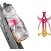 Rockbros RKL02 Aluminum Bottle Cage - Raudona and Gold