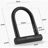 Zapięcie rowerowe Rockbros RKS610-BK U-lock - juoda