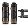 Rockbros S550H-1 700 ml Thermal Bottle with Magnetic Holder and Mounting Strap - Juodas