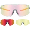 Rockbros SP338 ROAD TO SKY Cycling Glasses with Interchangeable Lenses - Gray