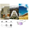 Rockbros SP338 ROAD TO SKY Cycling Glasses with Interchangeable Lenses - Clear