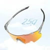 Rockbros SP338 ROAD TO SKY Cycling Glasses with Interchangeable Lenses - Gray