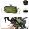 Rockbros TL001 ROAD TO SKY 1.9L Atsparus vandeniui Handlebar Bike Bag - Žalias
