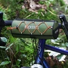 Rockbros TL002 ROAD TO SKY 1.5L Handlebar Bike Bag Atsparus vandeniui - Žalias