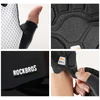 Rockbros TLS004 ROAD TO SKY Short Shock Absorbing Cycling Gloves M - Baltas