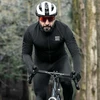 Rockbros TLWT001 ROAD TO SKY windproof insulated cycling jersey S - juodas