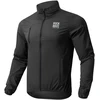 Rockbros TLWT002 ROAD TO SKY M Bicycle Windbreaker - Juodas