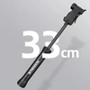 ROCKBROS TM-1701P 80 PSI Mini Bicycle Pump for Presta and Schrader Valves - Juodas