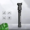 ROCKBROS TM-1701P 80 PSI Mini Bicycle Pump for Presta and Schrader Valves - Juodas