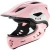 Rockbros TT-32002 Rabbit Children's Bike Helmet with Detachable Chin Size M (54-58) - Rožinė