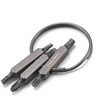 Rockbros VK-ARCO3 ROAD TO SKY Multitool 6-in-1 Keychain - Brown