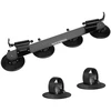Rockbros XP1002 Suction Cup Roof Rack for 2 Bikes - Juodas