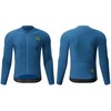 Rockbros YDWT020 Diamond Spring/Autumn/Winter Cycling Jersey Size XL - Mėlyna
