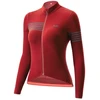 Rockbros YPW065 TVI Women's Long Sleeve Cycling Jersey Fall/Winter S - Raudona