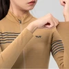 Rockbros YPW065 TVI Women's Long Sleeve Cycling Jersey Fall/Winter S - Geltona