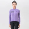 Rockbros YPW065 TVI Women's Long Sleeve Cycling Jersey Fall/Winter L - Violetinė
