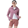 Rockbros YPW079 TVI Women's Cycling Jacket with Hood Size M - Rožinė