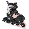 Riedučiai Spokey Trixie 944676, juodi/rožiniai, 31-34