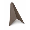Roof ridge cap 195 x 195 x 2000 mm.. RAL8019 Matinis