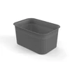 Daiktadėžė ROTHO BRISEN, 4,5 l, pilka, 26,2×18×13 cm