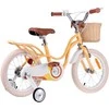 RoyalBaby Bicycle 16" Little Swan retro vaikiški krepšelio šoniniai ratai RB16-18