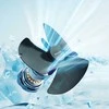 Ventiliatorius Rtako WD0Y6S Dual Impeller Mini Fan 3600mAh – juodos spalvos