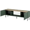 Laikiklis Cama Meble Elektrinis Židinys - Onda 180,5x40xH58,39 Žalias