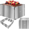 Ruhhy rectangular cake tin/confectionery rim