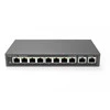 Šakotuvas Ruijie RG-ES110D-P 8-port 10/100Mbps 6kV 5.6Gbps 8 PoE+ Slēdzis Melns