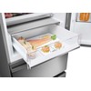 Haier 3D 60 Serie 5 HTW5620DNMG Freestanding 414 L D Sidabrinis