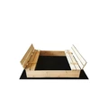 None Sandbox with roof. 140 x 140 cm. with lid. ruda