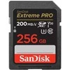 Atminties kortelė SanDisk SDXC 256GB Extreme Pro 200/140 MB/s V30 UHS-I U3